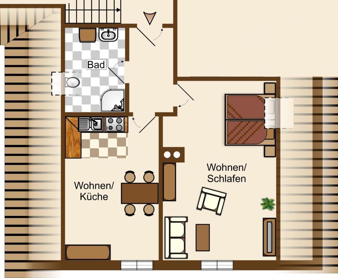 Apartment Haus Dietrich 1 *
